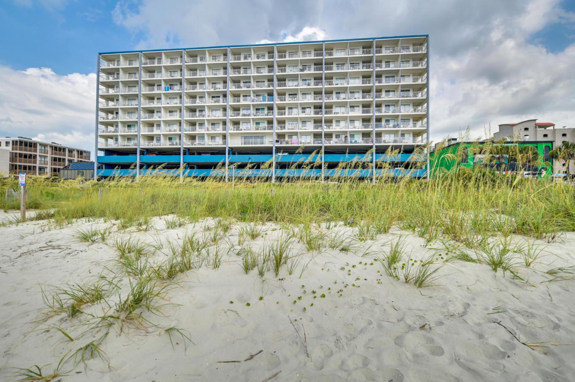 Cozy Coastal Condo With Airy Oceanfront Balcony Myrtle Beach Exterior foto